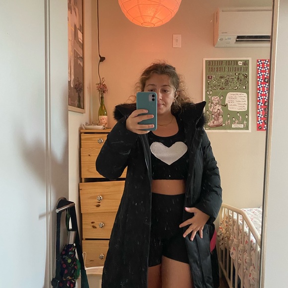 Soia & Kyo Black Parka - Picture 4 of 5